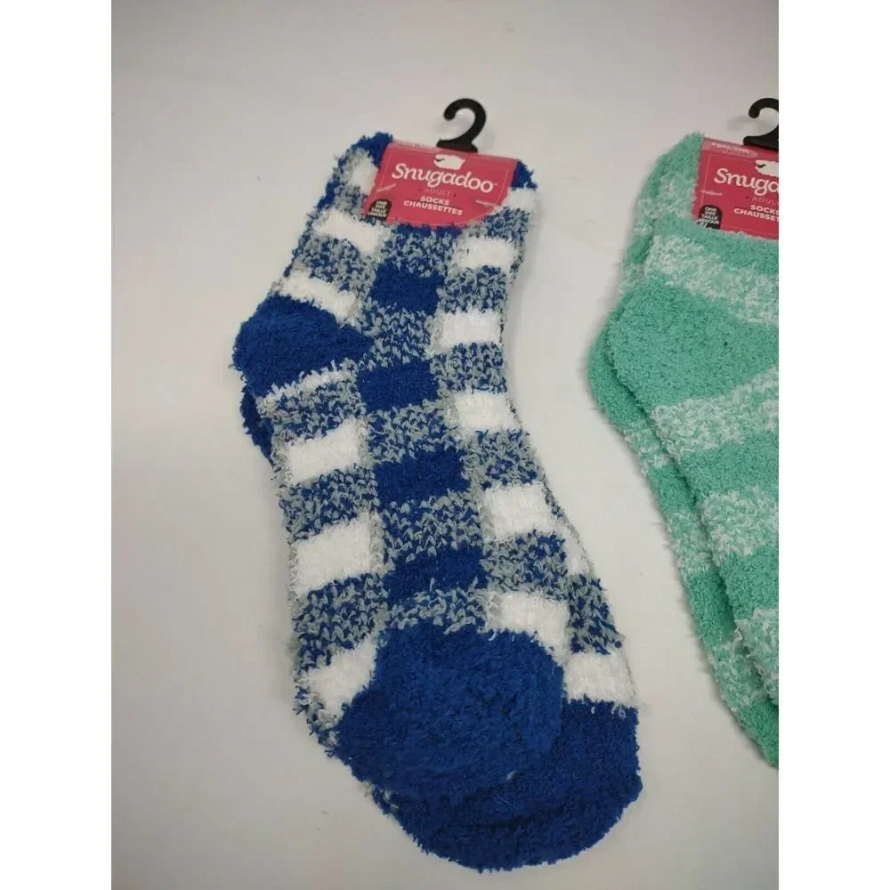 Snugadoo Super Soft, Warm, and Comfortable Adult Socks One Size Fits All - NEW